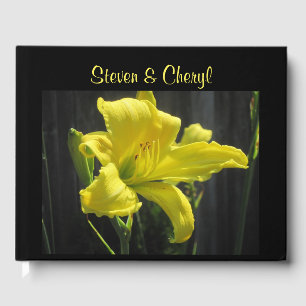 Yellow Lily Guest Book