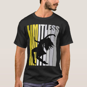 Yellow Limitless Dance Birthday Cute Retro Female T-Shirt