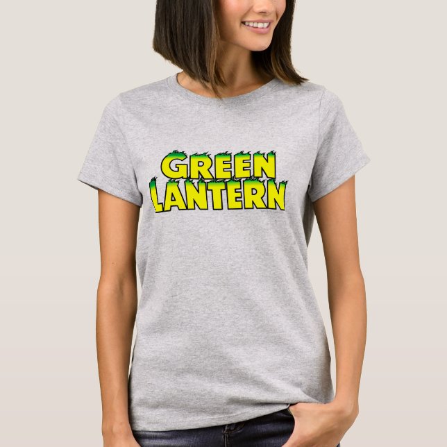 Yellow Logo Flames T-Shirt (Front)