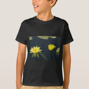 Yellow Lotus Waterlilies T-Shirt