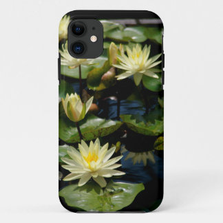 Yellow Lotus Waterlillies phone case