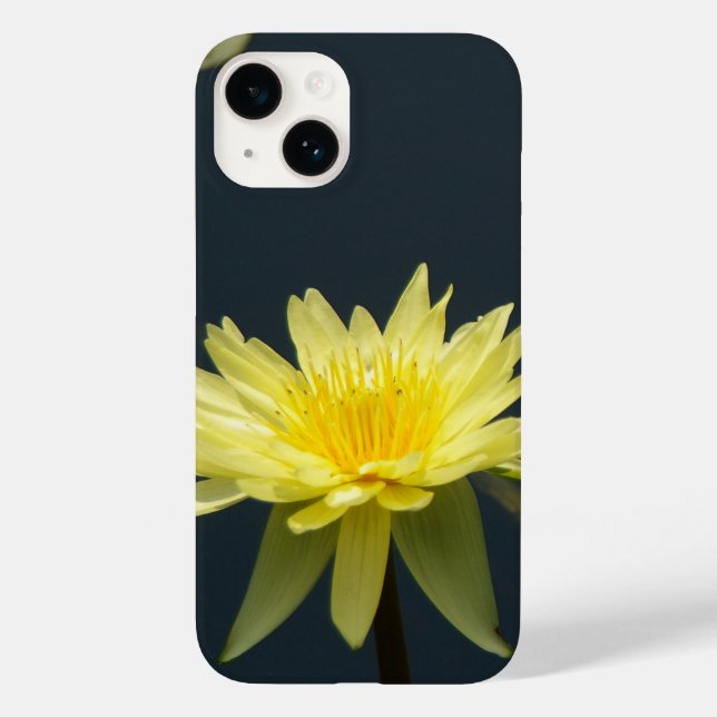 Yellow Lotus Waterlily Case-Mate iPhone Case (Back)
