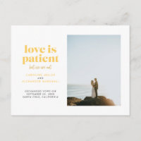Yellow Love is Patient But We Are Not Elopement