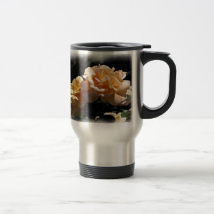 Yellow Lovely Roses Travel Mug