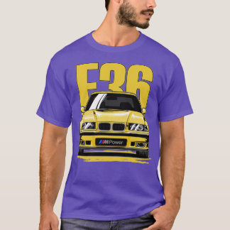 Yellow M3 E36 Coupe T-Shirt