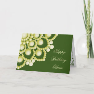 Yellow Mandala Flower Folded Happy Birthday Card