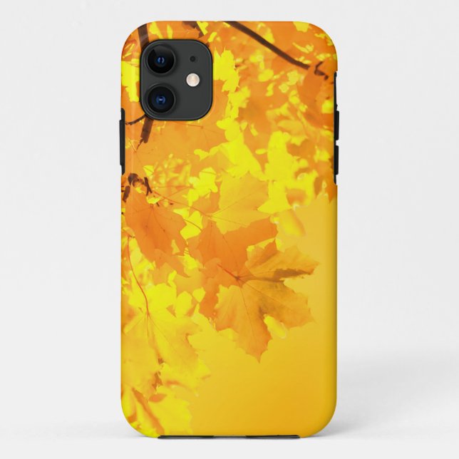 Yellow Maple iPhone 5 Case (Back)