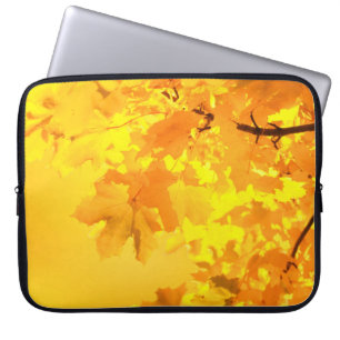 Yellow Maple Laptop Sleeve