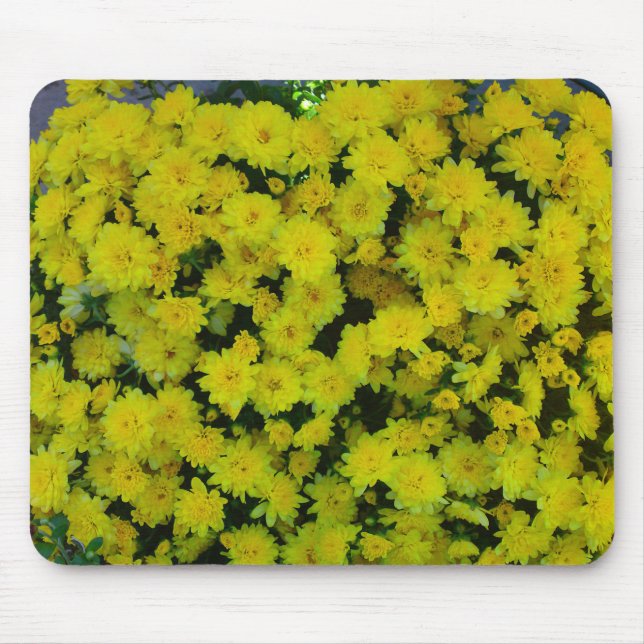 Yellow Margarita Daisy Mousepad (Front)