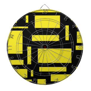 Yellow Maze Dartboard