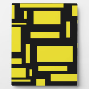 Yellow Maze Plaque