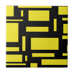 Yellow Maze Tile