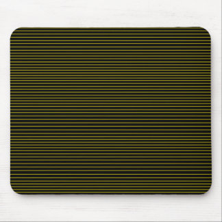 Yellow minimal lines mouse mat