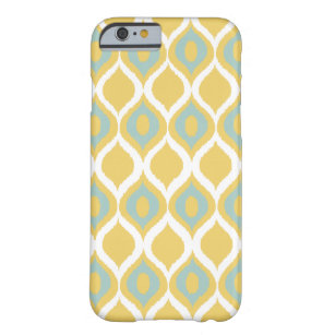 Yellow Mint Geometric Ikat Tribal Print Pattern Barely There iPhone 6 Case