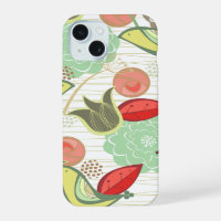 Yellow Mint Sweet Birds Floral Garden Blooms Chic