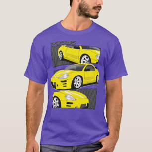 Yellow Mitsubishi Eclipse 3g T-Shirt