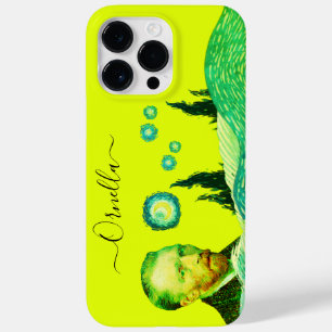 yellow modern vincent artist lemon text editable Case-Mate iPhone 14 pro max case
