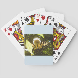 Yellow Monarch Playing Cards