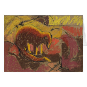 Yellow mongoose - Art Card