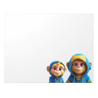 Yellow Monkeys Notepad