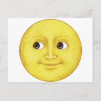 Yellow Moon - Emoji