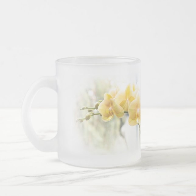 Yellow Moth Orchid in Sunshine - Mug (Left)