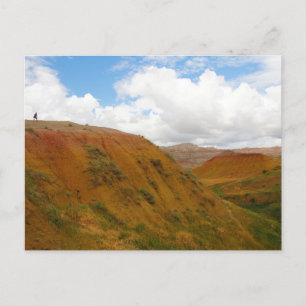 Yellow Mounds Overlook, Badlands NP, South Dakota Postcard