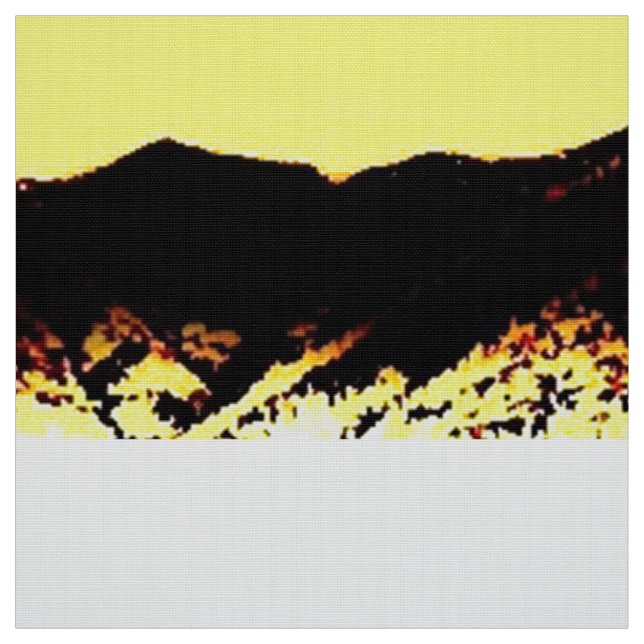 Yellow Mountain Fabric (Swatch)