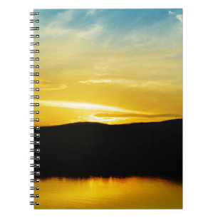 Yellow Mt Lake Sunset Notebook