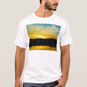 Yellow Mt Lake Sunset T-Shirt