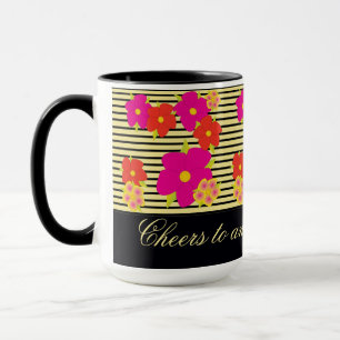 Yellow Mug Cheers To An Amazing Day