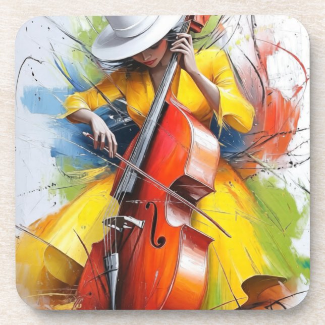 “Yellow Muse Melody” Coaster (Front)