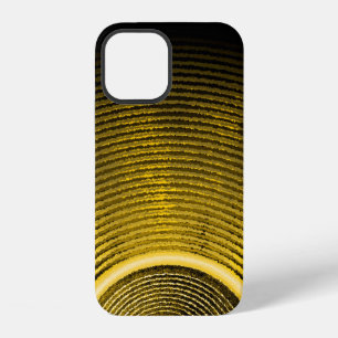 Yellow music speaker and sound waves Case-Mate iPh iPhone 12 Case