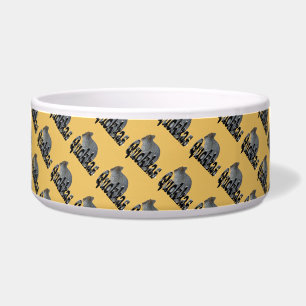 Yellow Mustard Australian Quokka,  Pet Bowl