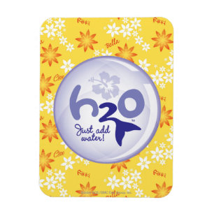 Yellow Name Pattern Magnet