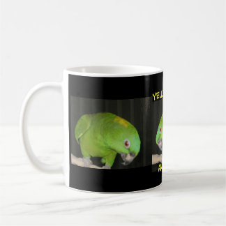 YELLOW NAPE AMAZON COFFEE MUG