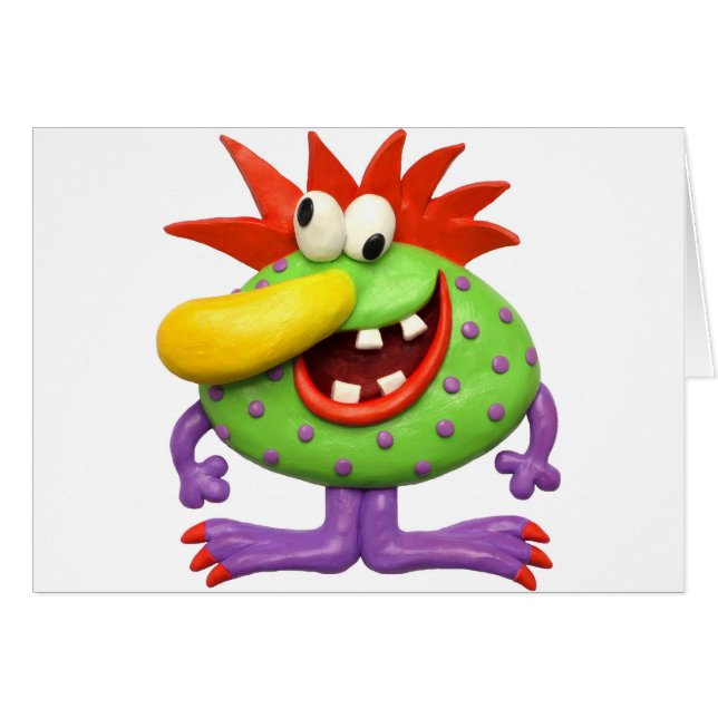 Yellow Nose Monster (Front Horizontal)