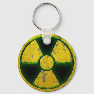 Yellow Nuke Key Ring