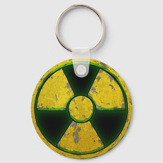 Yellow Nuke Key Ring (Front)