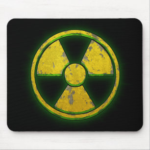 Yellow Nuke Mouse Mat