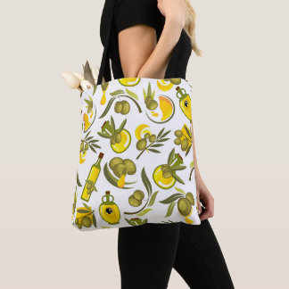 Yellow Olive Oil  Tote Bag