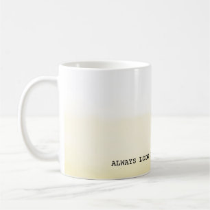 Yellow Ombre Bright Side Coffee Mug