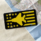 Yellow on Black F-15E Strike Eagle Stars n Stripes
