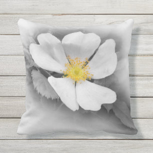 yellow on shades of grey cushion