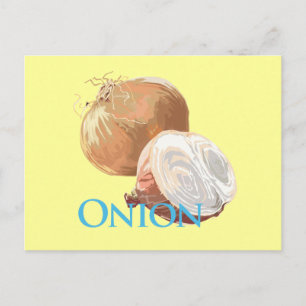 Yellow Onion Postcard