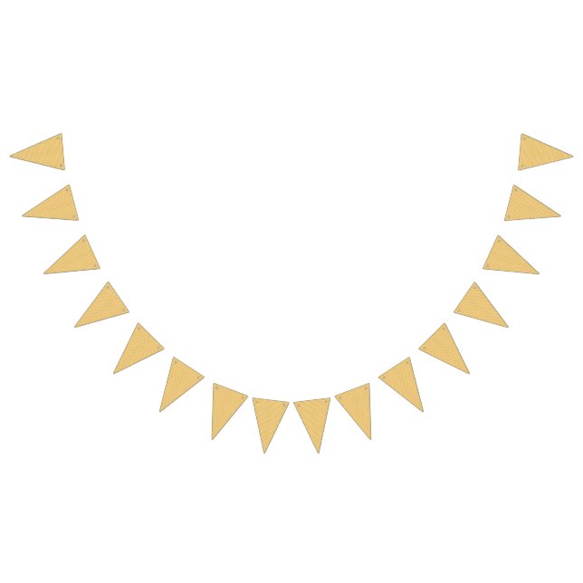 Yellow, orange, and brown sheets of wrapping paper bunting  (All)