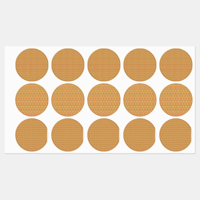 Yellow, orange, and brown wrapping paper sheets ar (Sheet)