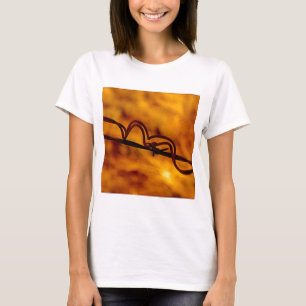 Yellow Orange Barbed Wire Fugue T-Shirt