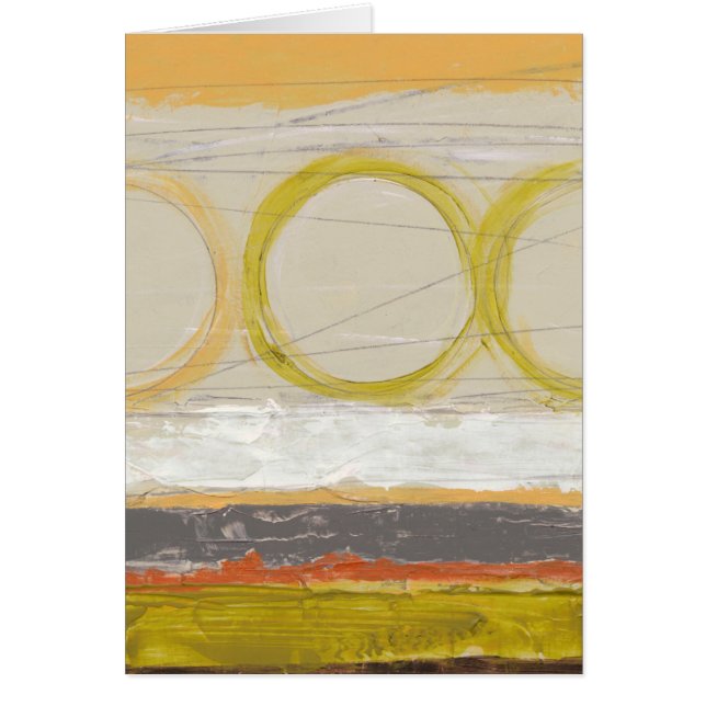 Yellow & Orange Circles on Multicolored Background (Front)