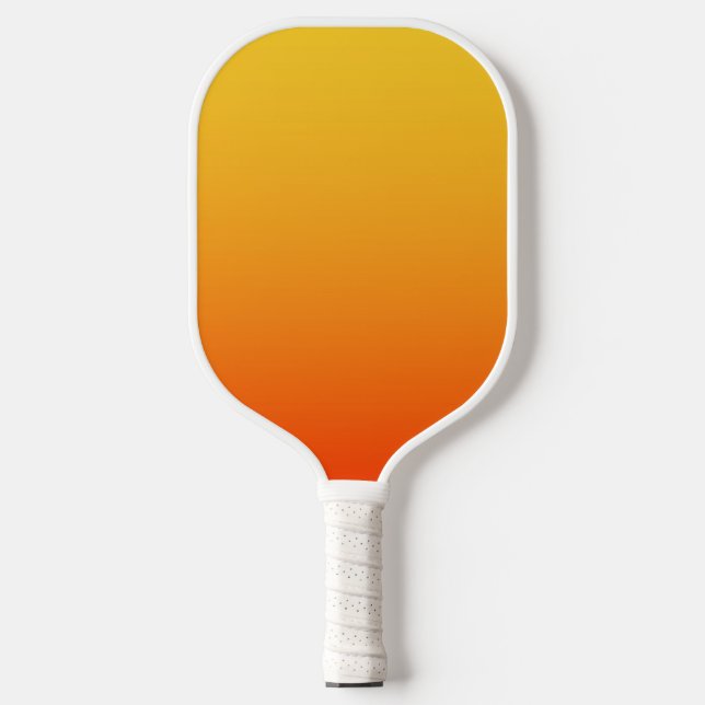 Yellow Orange Colour Pickleball Paddle (Front)